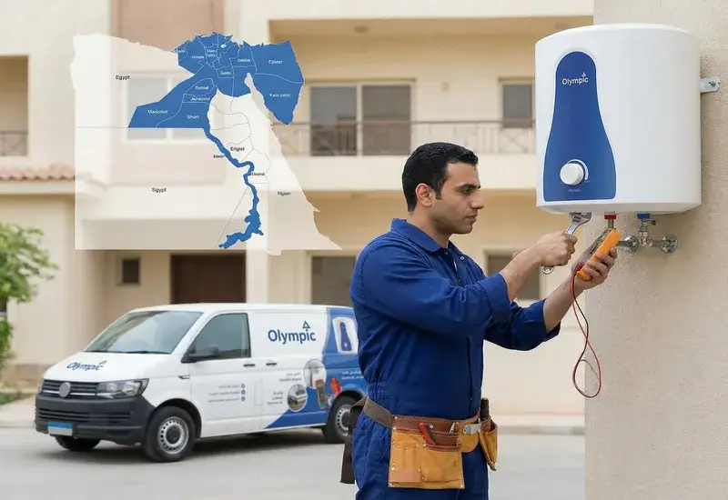 فريق صيانة سخانات اوليمبيك في نصل إليك أينما كنت في مصر